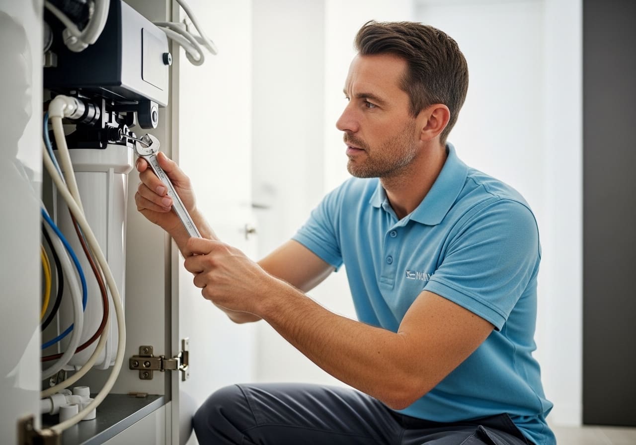 JS Pro Plumbing tankless water heater and filtration installation in North Carolina & Kentucky